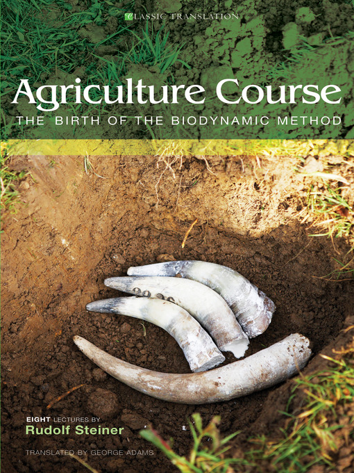 Title details for Agriculture Course by Rudolf Steiner - Available